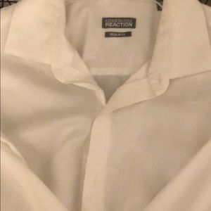 Kenneth Cole regular fit White Dress Shirt
